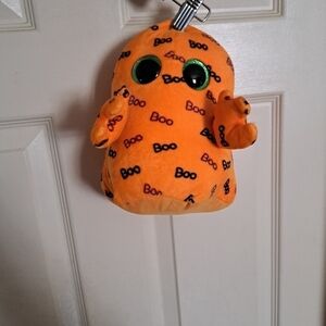 Halloween ty orange ghost